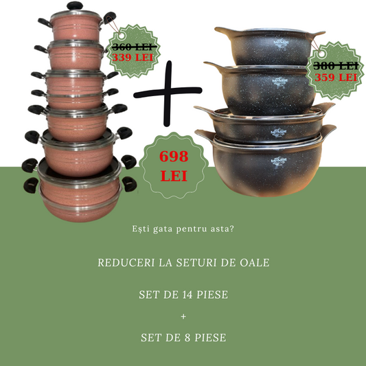 Set Oale 14 Piese + Set Oale 8 Piese by Kiwi Mag